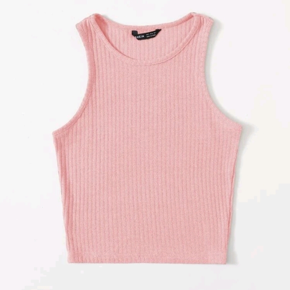 🍉5 for $25* Rib Knit Crop Tank - Picture 5 of 5